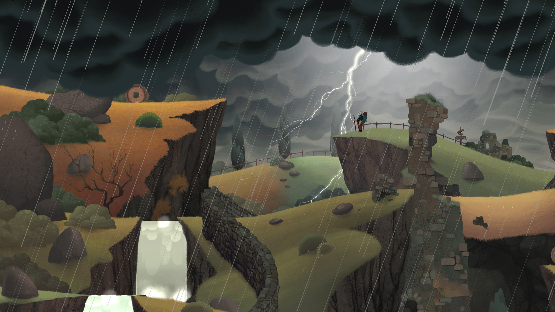 Screenshot di Old Man's Journey