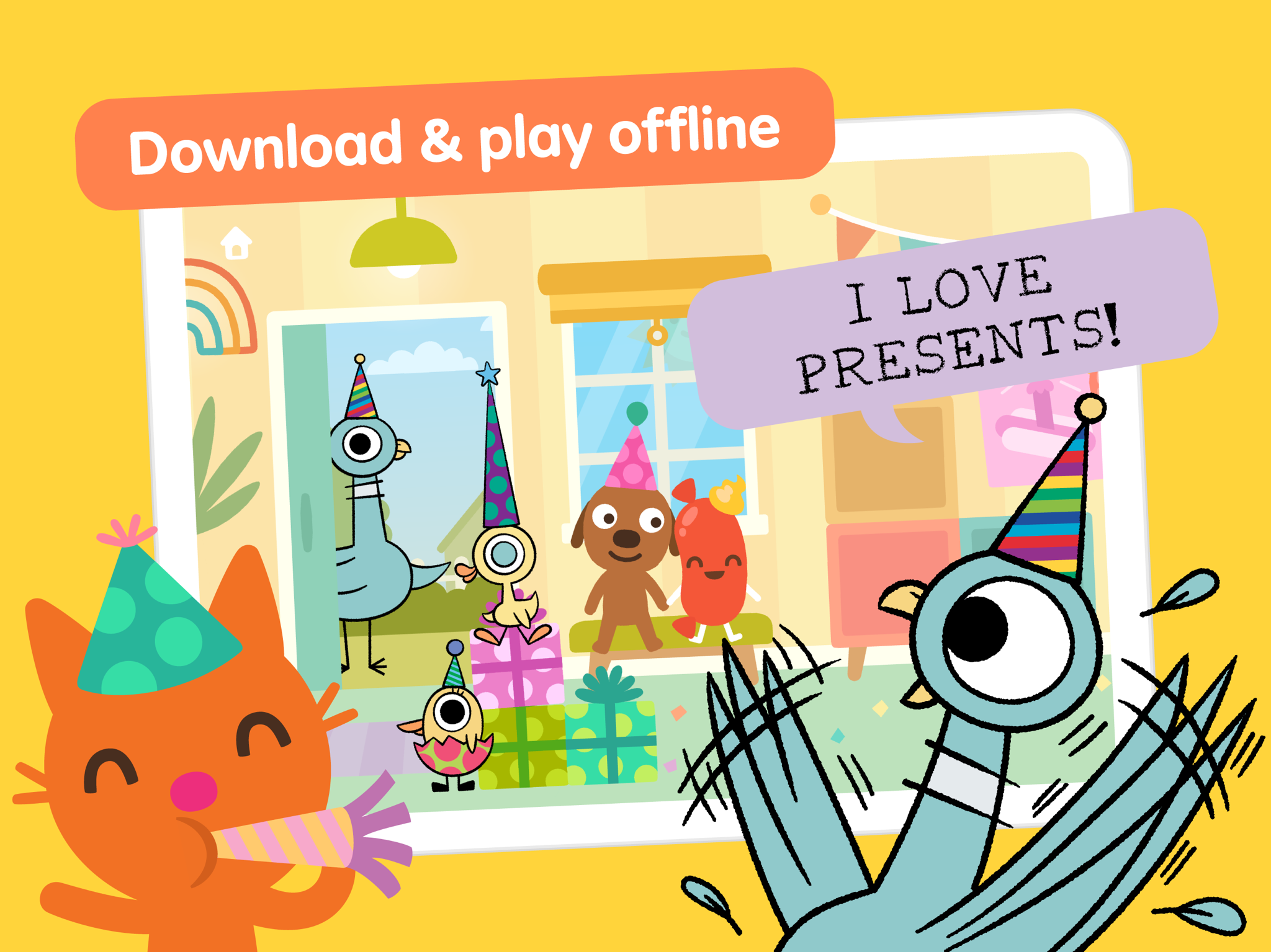 Sago Mini World - vista iPad con piu attivita