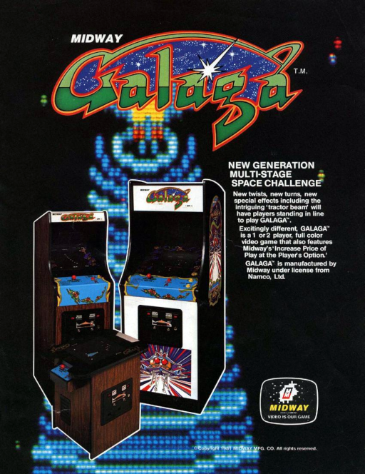 Box art di Galaga