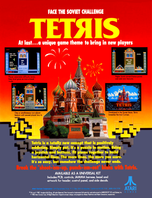 Box art di Tetris