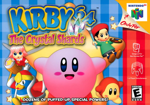 Box art di Kirby 64: The Crystal Shards