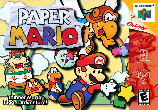 Box art di Paper Mario