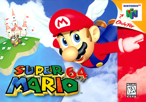 Box art di Super Mario 64