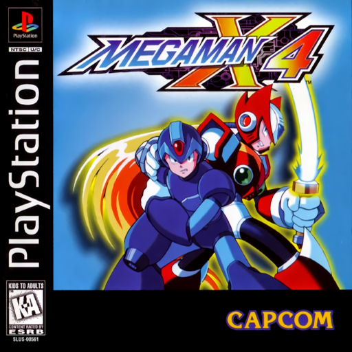 Box art di Mega Man X4