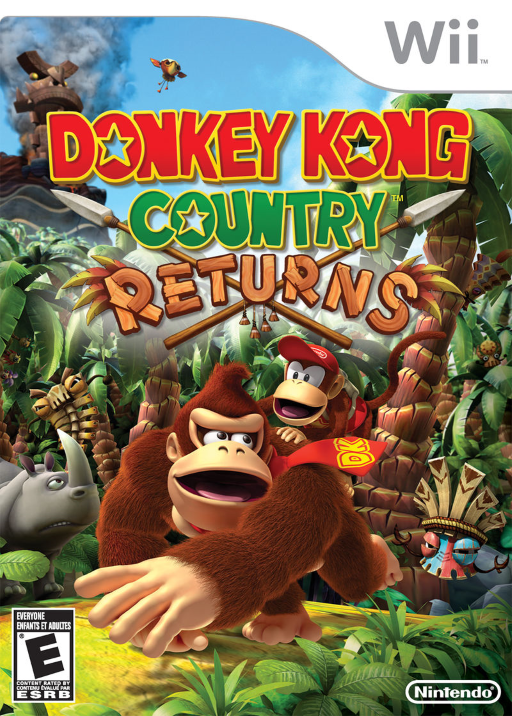 Box art di Donkey Kong Country Returns